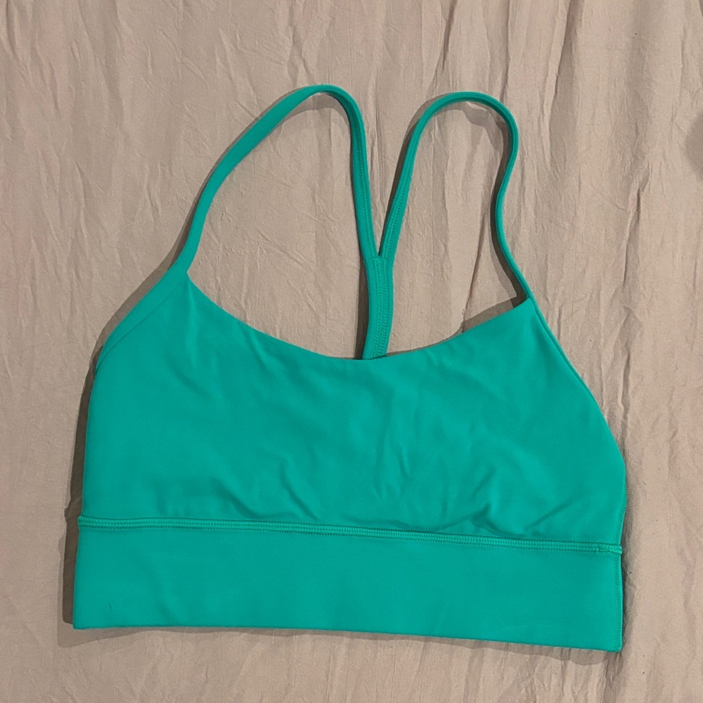 Lulu Lemon Y flow bra, like new barely used; lost weight too quick! Size 8!